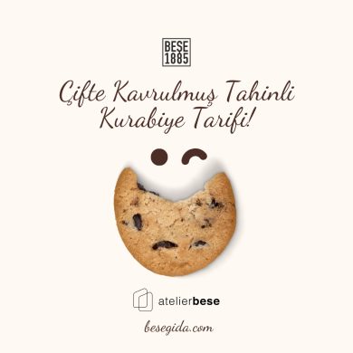 Çifte Kavrulmuş Tahinli Kurabiye