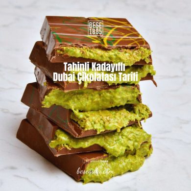 Tahinli Kadayıflı Dubai Çikolatası