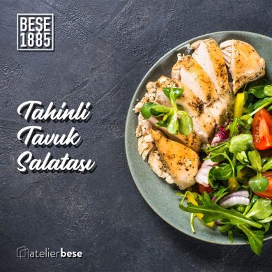 Tahinli Tavuk Salatası