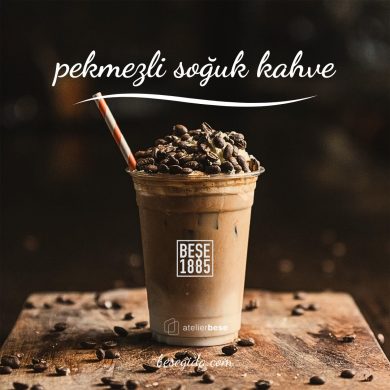 pekmezli soğuk kahve
