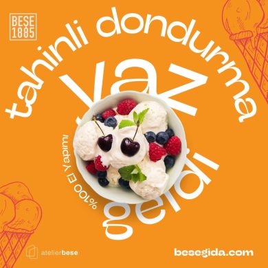 tahinli dondurma
